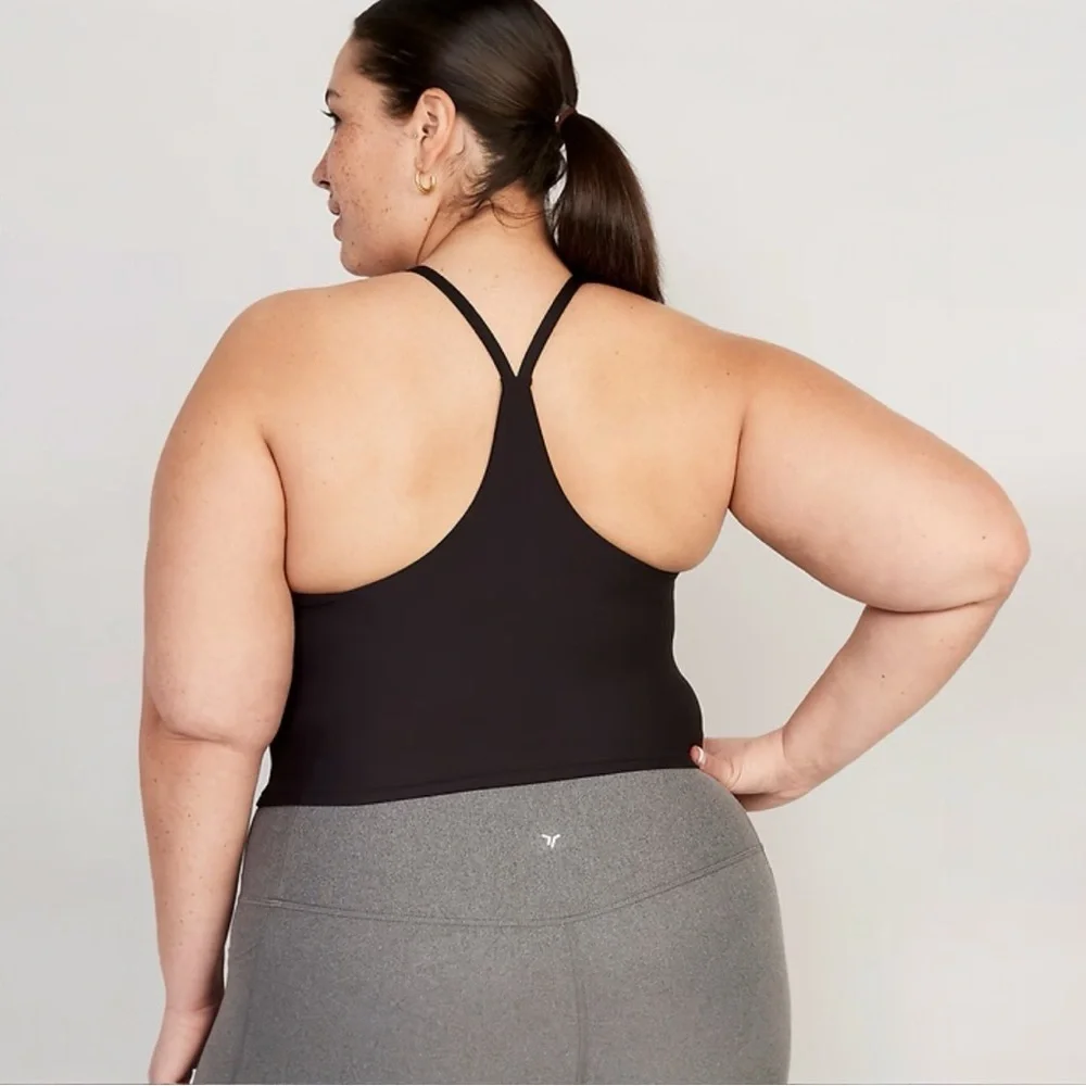 NWT Old Navy Light Support PowerSoft Longline Sports Bra - Picture 8 of 10